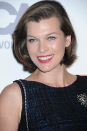Milla Jovovich – 2014 AASPCA Passion Awards Coctail Party in Bel Air
