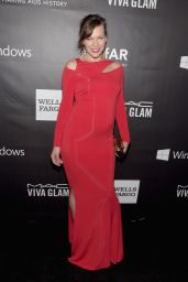 Milla Jovovich - 2014 amfAR LA Inspiration Gala in Hollywood