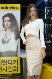 Miranda Kerr - Wonderbra Launch in Seoul - October 2014