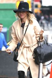Naomi Watts Street Style - Out in New York City - October 2014