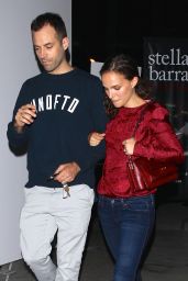 Natalie Portman and Her Husband at ArcLight Cinemas in Hollywood - October 2014