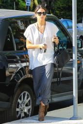 Nikki Reed Street Style - Out in Beverly Hills, October 2014