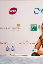 Petra Kvitova – BNP Paribas WTA Finals 2014 Singapore Press Conference