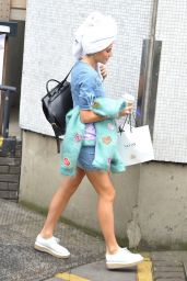 Pixie Lott - Leaving ITV Studios in London - Sept. 2014
