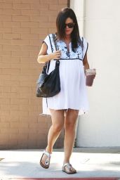 Rachel Bilson Street Style - Shopping at Stamp Proper Foods in Los Feliz, Sept. 2014