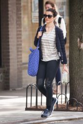 Rachel Weisz Street Style - Out in New York City - September 2014