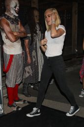 Rumer Willis at Knotts Scary Farm Celebrity VIP Opening at Knott
