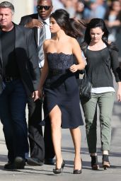 Selena Gomez Arriving to Appear on Jimmy Kimmel Live in Hollywood - October 2014