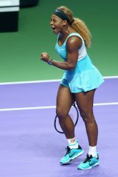 Serena Williams – 2014 WTA Finals in Singapore (vs Ana Ivanovic)