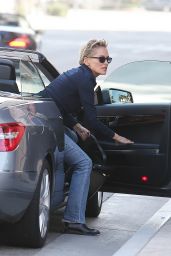 Sharon Stone Street Style - Out in Beverly Hills - October 2014