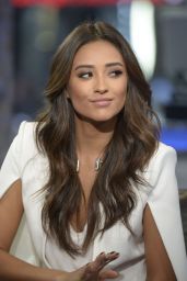 Shay Mitchell on the Set of VH1 Big Morning Buzz Live in NYC - October 2014