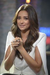 Shay Mitchell on the Set of VH1 Big Morning Buzz Live in NYC - October 2014