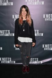 Shenae Grimes at Knotts Scary Farm Celebrity VIP Opening at Knott’s Berry Farm