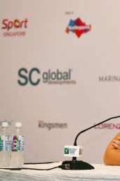 Simona Halep – BNP Paribas WTA Finals 2014 Singapore Press Conference