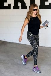 Sofia Vergara Booty in Tights at a Gym in Beverly Hills - October 2014