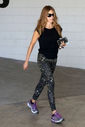 Sofia Vergara Booty in Tights at a Gym in Beverly Hills - October 2014