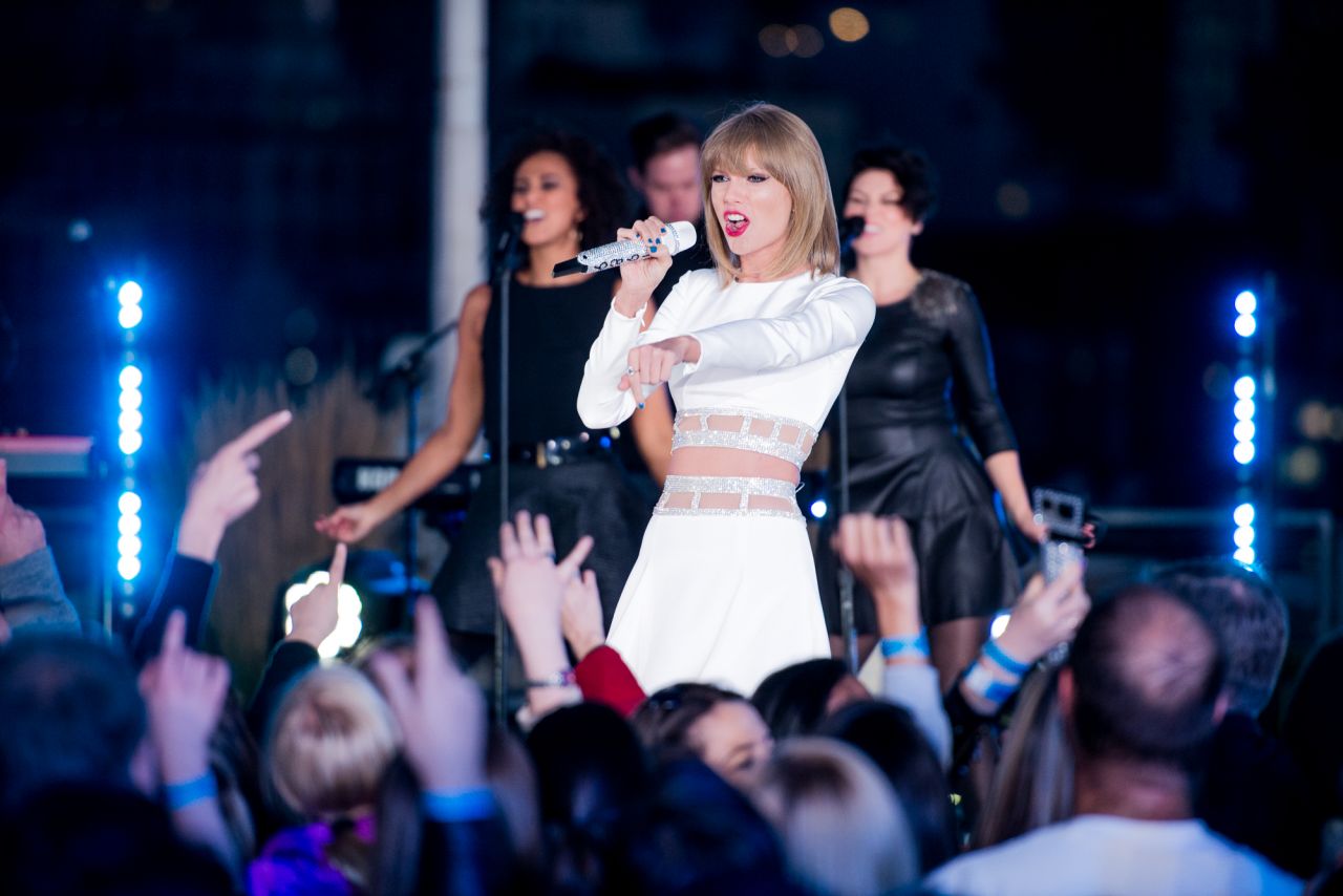 Taylor Swift 1989 Secret Session Rooftop Party With Iheartradio In