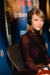 Taylor Swift Airs Live on SiriusXM Hits 1 at SiriusXM Studios - October 2014