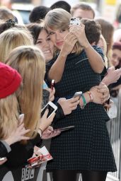Taylor Swift at BBC Radio 1 in London - October 2014