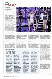 Taylor Swift - Esquire Magazine (US) - November 2014 Issue