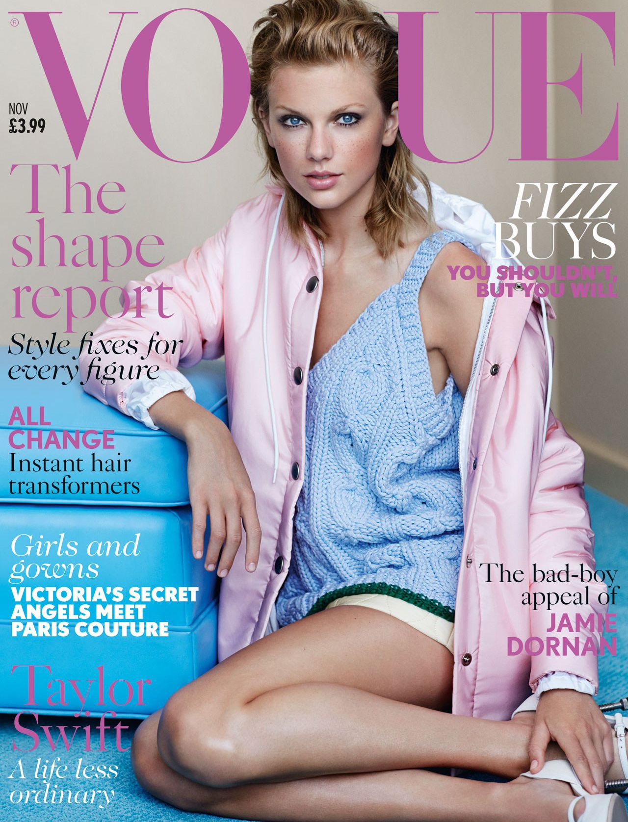 Taylor Swift – Vogue Magazine (UK) – November 2014 Photoshoot • CelebMafia