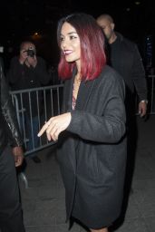 Vanessa Hudgens Rocking Her New Red Hair - Leaving D8 Studios in Paris - October 2014