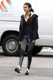 Victoria Justice – Filming a Promo for ‘Eye Candy’ in Brooklyn (Part II) – October 2014