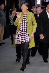 Zendaya Arriving to Appear on 