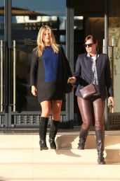 Ali Larter Style - Leaving Barneys New York in Beverly Hills - November 2014