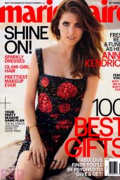 Anna Kendrick - Marie Claire Magazine December 2014 Issue