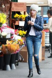 Ashley Benson in Tight Jeans - Shopping in Los Angeles, November 2014