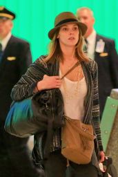 Ashley Greene Arrives at LAX Airport - November 2014