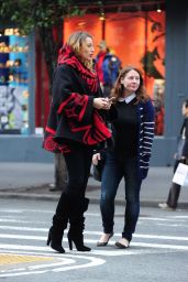 Blake Lively Street Fashion - Shopping in New York City - November 2014