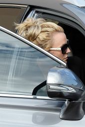 Britney Spears - Leaving the Gym in Westlake Village - November 2014