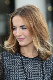Camilla Belle on the Set of 