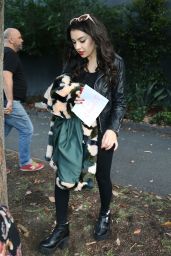 Charli XCX Style - Leaving the DWTS Show in Melbourne - November 2014