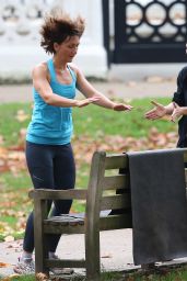 Chloe Madeley - Personal Trainer Workout in a North London Park