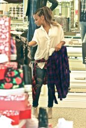 Christina Milian Fashion - Kyle Richards Store in Beverly Hills - November 2014