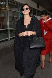 Demi Lovato at Heathrow Airport in London - November 2014