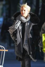 Dianna Agron Style - Out With a Friend in New York City, November 2014