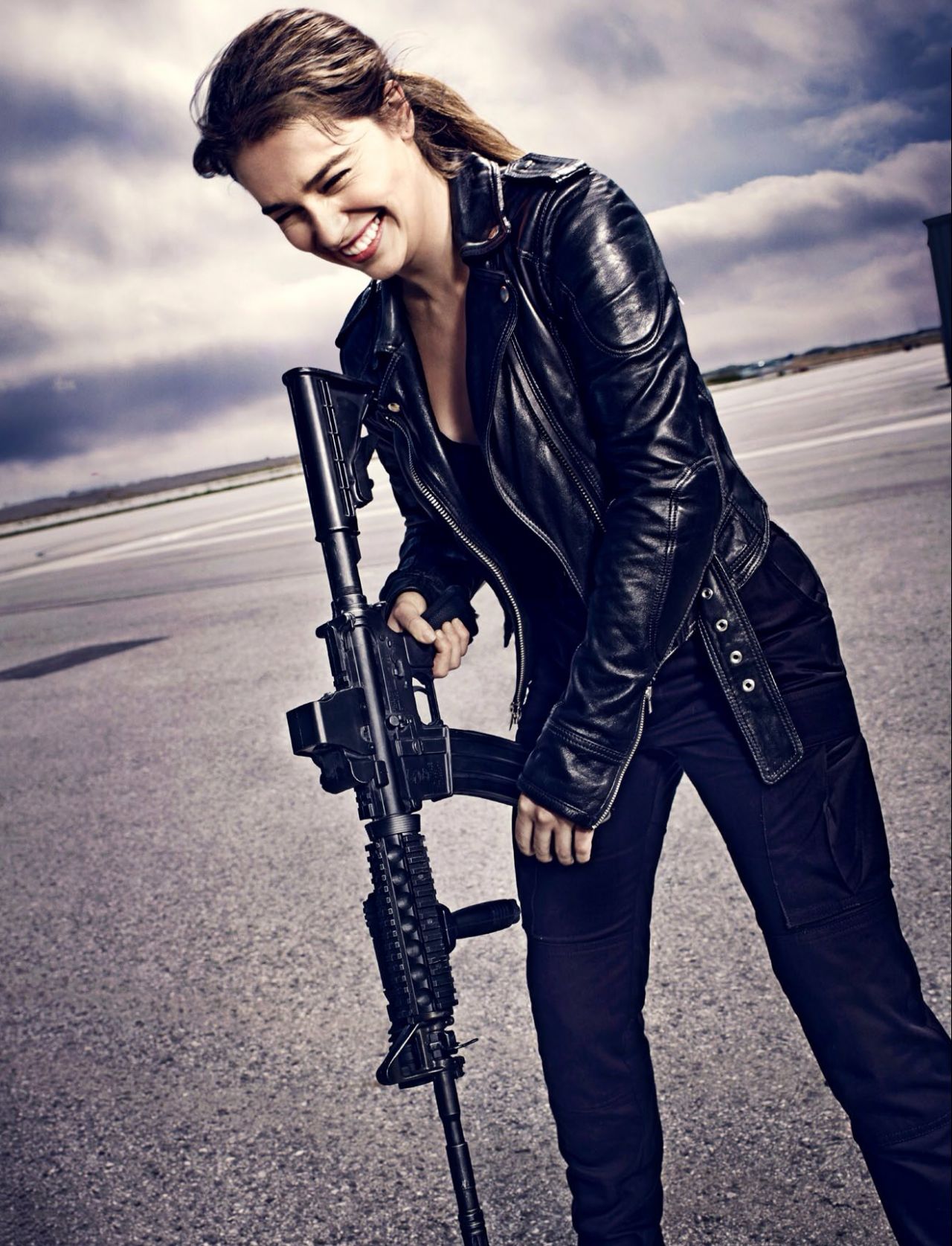 Emilia Clarke Photoshoot For Terminator Genisys Entertainment