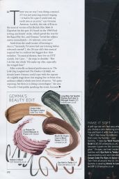 Gemma Arterton - Glamour Magazine (UK) December 2014 Issue