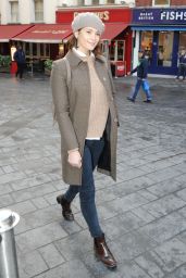 Gemma Arterton Style - Out in London - November 2014