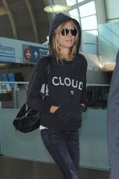 Heidi Klum at LAX Airport - November 2014