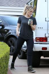 Hilary Duff Booty in Jeans - Out in Beverly Hills - November 2014