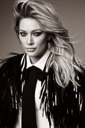 Hilary Duff - Photoshoot for ELLE Magazine (Canada) December 2014 
