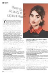 Jenna Louise-Coleman - InStyle Magazine (UK) - December 2014 Issue