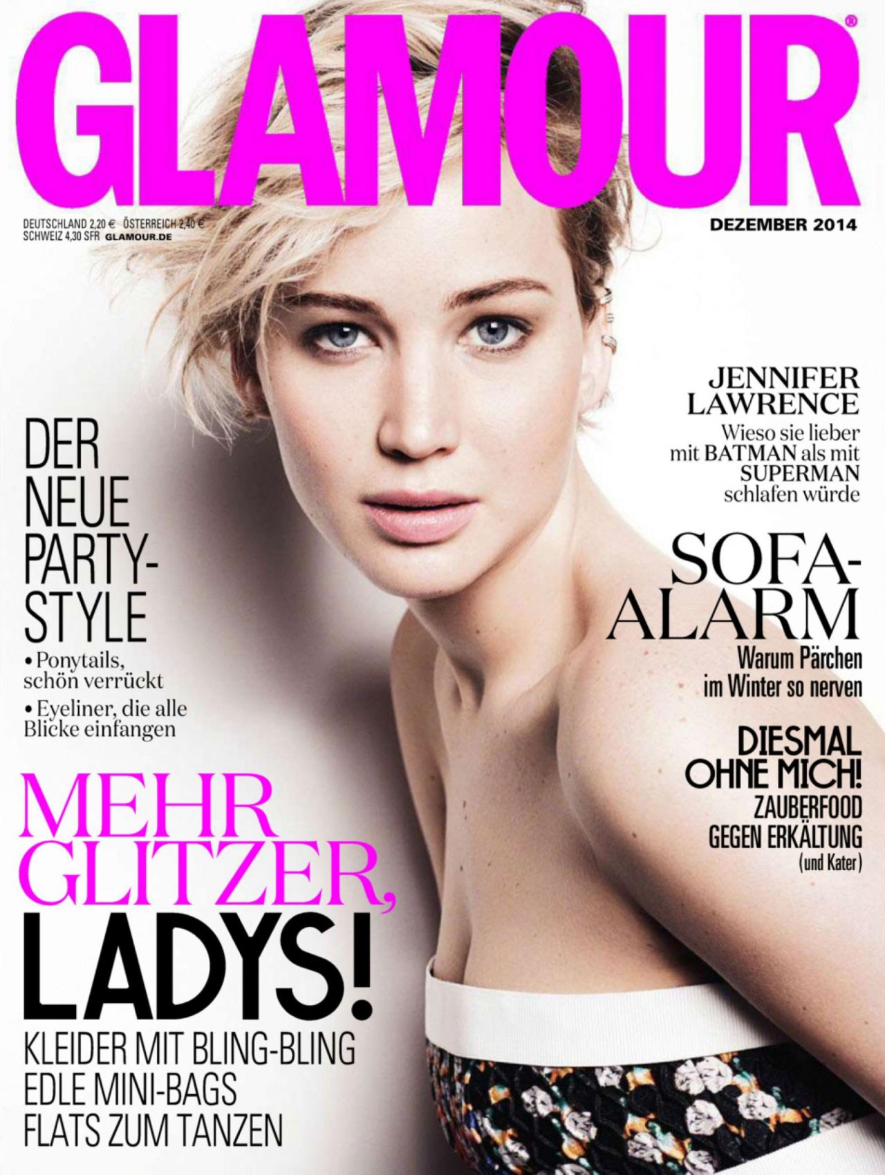 Jennifer Lawrence - Glamour Magazine (Germany) December ...
