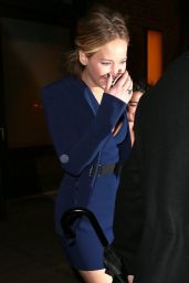 Jennifer Lawrence Night Out Style - Out in New York City - Nov. 2014