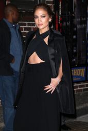 Jennifer Lopez - Arriving to Appear on The Late Show with David Letterman in NYC - November 2014